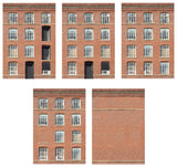 AP-BM104 - Art Printers - Backscenes Building Paper - 1950's Warehouse (HO Scale)