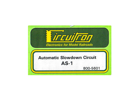 Circuitron - 800-5601 - AS-1 - Auto Slow-Down Circuit