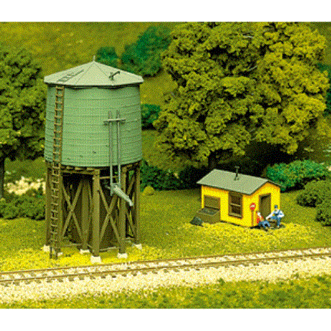 Atlas - AT-0703 - Water Tower Kit (HO Scale)