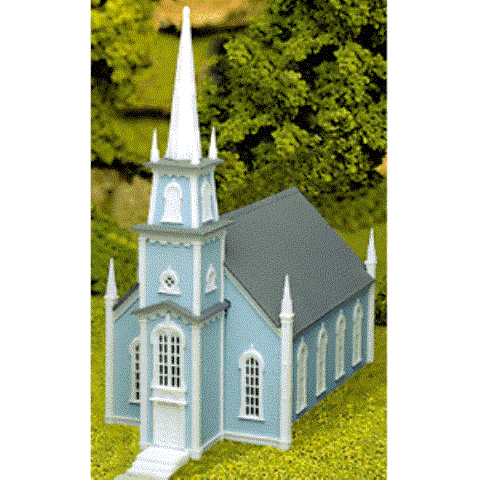 Atlas - AT-0708 - Church Kit 19th Century (HO Scale)