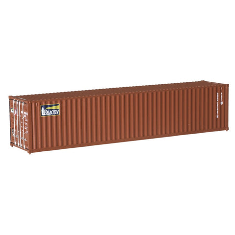 Atlas - AT-50005882 - 40 Foot Standard Height Container - Beacon (BMOU) Set #2 (N Scale)