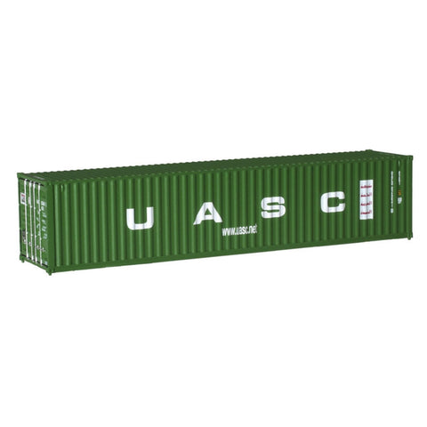 Atlas - AT-50005889 - 40 Foot Standard Height Container - United Arab Shipping Co. (UACU) Set #1 (N Scale)