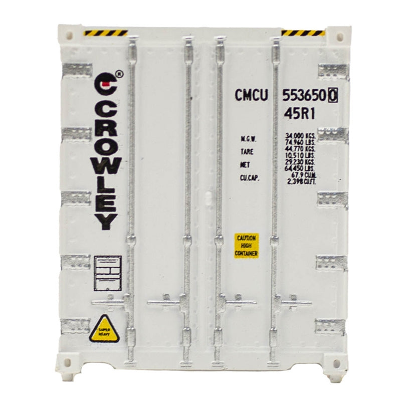 Atlas - AT-50006003 - '40 Refrigerated Container Crowley [CMCU] - Set ...