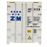 Atlas - AT-50006004 - '40 Refrigerated Container ZIM Monitor [ZMOU] - Set #1 - 8817369, 8817395, 8817414 (N Scale)