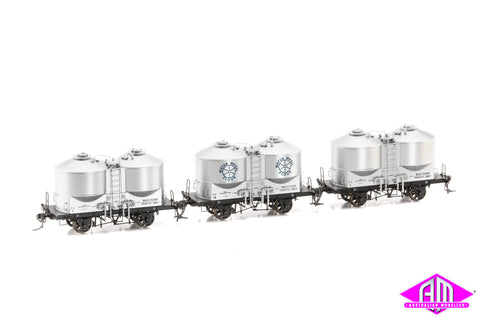 FJ Flour Hopper Pack F (Waterwheel / Silver)