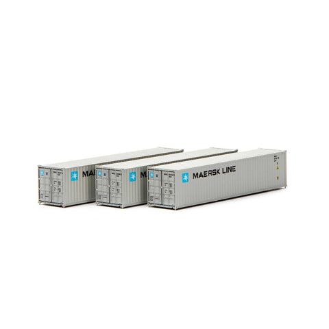 ATH17638 - 40' Low-Cube Container - Maersk Line 3pc (N Scale)