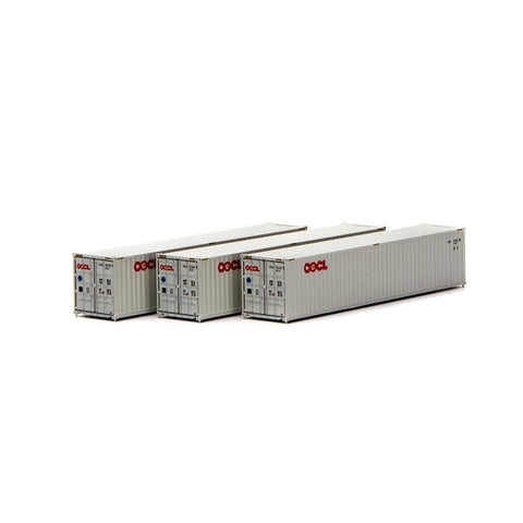 ATH17640 - 40' Low-Cube Container - OOCL 3pc (N Scale)