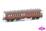 NSWGR End Platform Cars Set 94B Deep Indian Red FO012 (2 Car set)