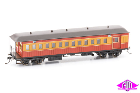 NSWGR End Platform Car CCA 1446 Venetian Red & Russet FO013 (Single Car)