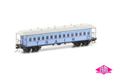 NSWGR End Platform Cars WWII RAAF Recruitment Train FO034 (3 Car set)