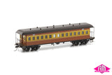 NSWGR End Platform Cars Set 64 Peony Red FO041 (6 Car set)