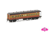 NSWGR End Platform Cars Set 64 Peony Red FO041 (6 Car set)
