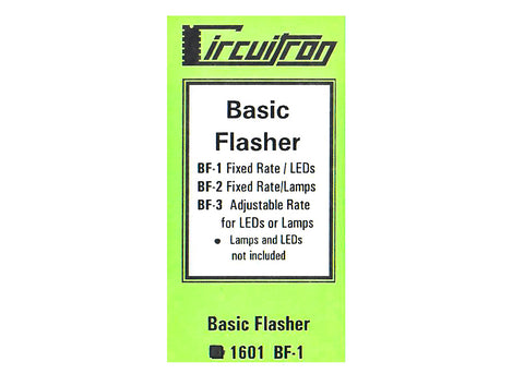 Circuitron - 800-1601 - BF-1 - Basic LED Flasher Fixed Rate