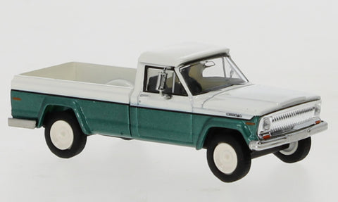 BK19818 - Jeep Gladiator B - White/Metallic Green (HO Scale)