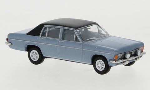 BK20720 - Opel Diplomat B - Metallic Light Blue/Black (HO Scale)