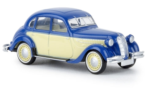 BK24559 - BMW 326 - Blue/Light Beige TD (HO Scale)