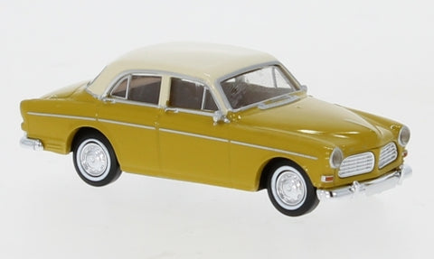 BK29229 - Volvo Amazon - Dark Yellow/Light Beige - 4 Door (HO Scale)