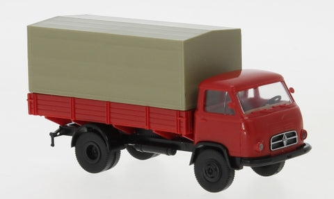 BK43225 - Borgward B 655 PP - Red/Black (HO Scale)