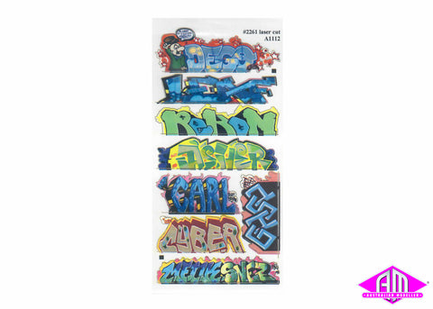 184-2261 - Graffiti Decals Mega #12