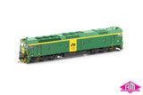 BL Class Locomotive BL28 Australian National Green & Yellow with Green Roof (BL-2) HO Scale