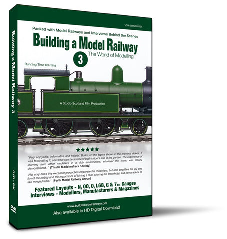 Peco - DVD-BMR-3 - Building a Model Railway 3 - The World of Modelling (DVD)