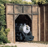 C1154 - Single Portal 2pc - Timber (N Scale)