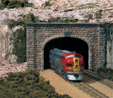 C1157 - Double Portal Cut Stone 2pc (N Scale)