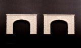C1157 - Double Portal Cut Stone 2pc (N Scale)