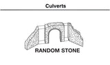 C1164 - Random Stone Culverts 2pc (N Scale)