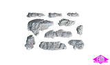 C1230 - Rock Mold - Outcroppings