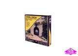 C1253 - Single Portal 1pc - Cut Stone (HO Scale)