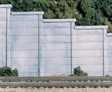 C1258 - Retaining Wall - Concrete 3pc (HO Scale)