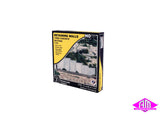 C1258 - Retaining Wall - Concrete 3pc (HO Scale)