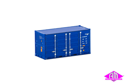 20' Side Door Container SCF dark blue Twin Pack CON-113