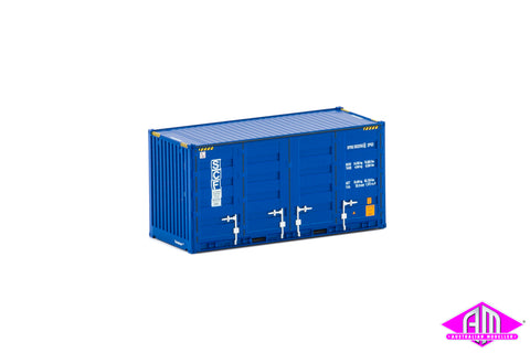 20' Side Door Container SCF Blue Twin Pack CON-117