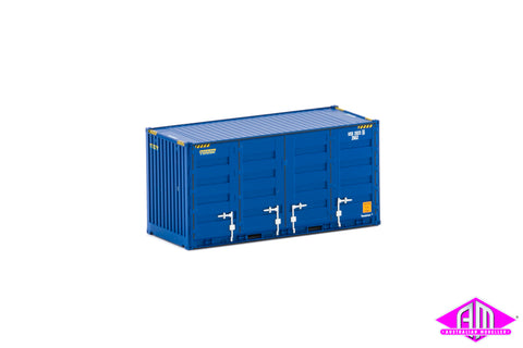 20' Side Door Container Patrick Blue Twin Pack CON-118
