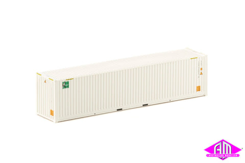 40 Foot Container Intermodal Solutions White V3 - Twin Pack CON-150