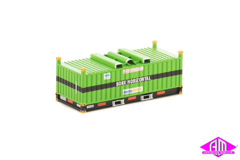 RH/RV Container Pacific National Green Bore Horizontal Twin Pack CON-152