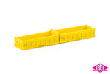 20' Spoil Bins Yellow Twin Pack CON-167