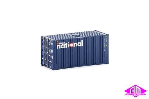20 Foot Hi-Cube Container GESEACO NATIONAL with roof hatch Twin Pack CON-4