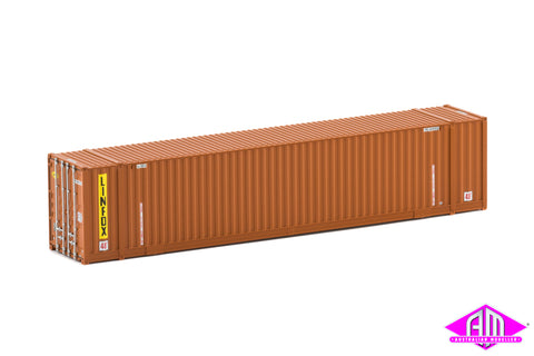 48' High Cube Container Linfox brown small logo Twin Pack CON-63