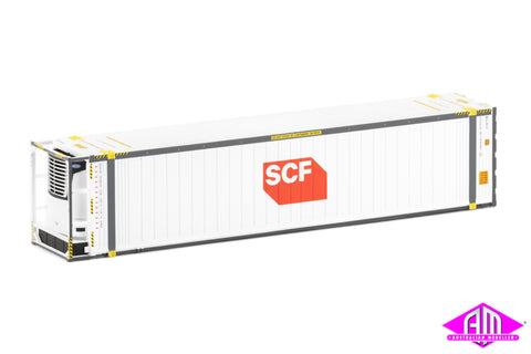 46'6" Reefer Container SCF V4 Medium Red/White Logo Twin Pack CON-92