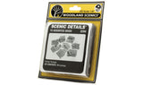 D204 - Assorted Pallets 15pc (HO Scale)