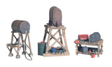 D212 - 3 Fuel Stands Kit (HO Scale)