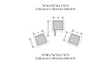 D214 - 3 Outhouses & Man (HO Scale)