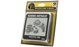 D225 - Industrial Junk 9pc (HO Scale)