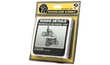 D228 - Motorcycles & Sidecar (HO Scale)