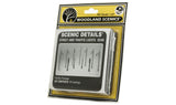 D248 - Street & Traffic Lights 11pc (HO Scale)