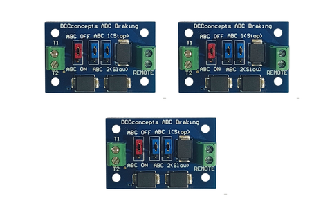 DCC Concepts DCD-ABC.3 - ABC Slow or Stop Modules (3 Pack)