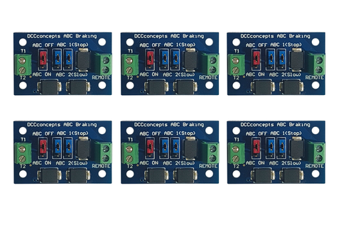 DCC Concepts DCD-ABC.6 - ABC Slow or Stop Modules (6 Pack)